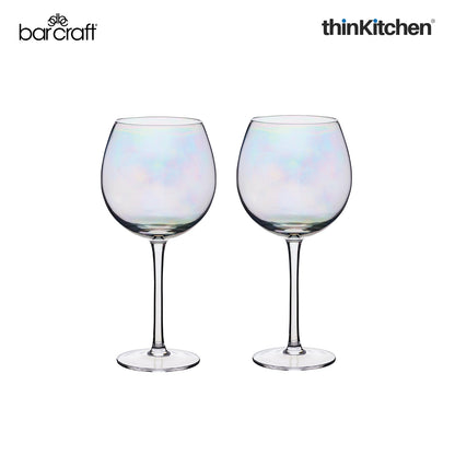 Barcraft Iridescent Gin Glasses Set Of 2 600ml