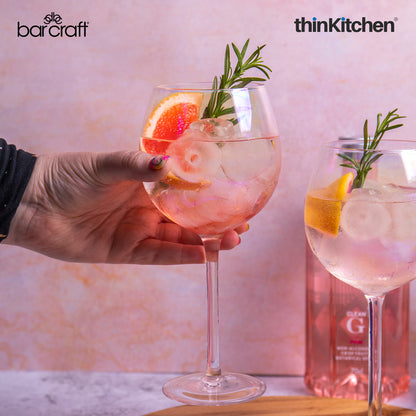 Barcraft Iridescent Gin Glasses Set Of 2 600ml