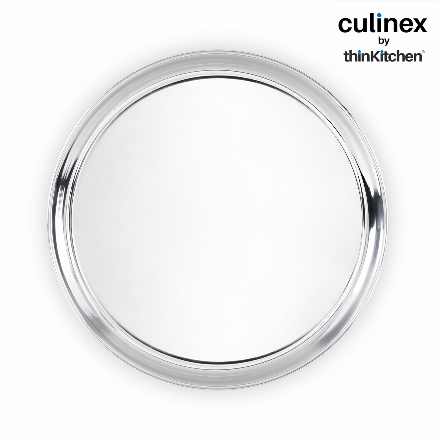 Premium 9.4" Stainless Steel Round Cake Pan, Baking Dish, Cake Mould| Baking Tools By thinKitchen
