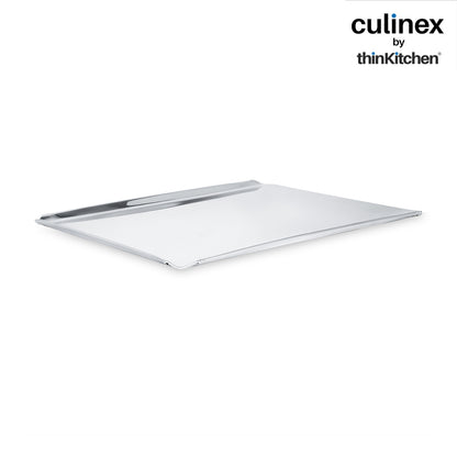 Culinex Stainless Steel Rectangle Premium Cookie Sheet Tray for Baking, 14.5 inches | Rustproof Bakeware, Baking Tools By thinKitchen