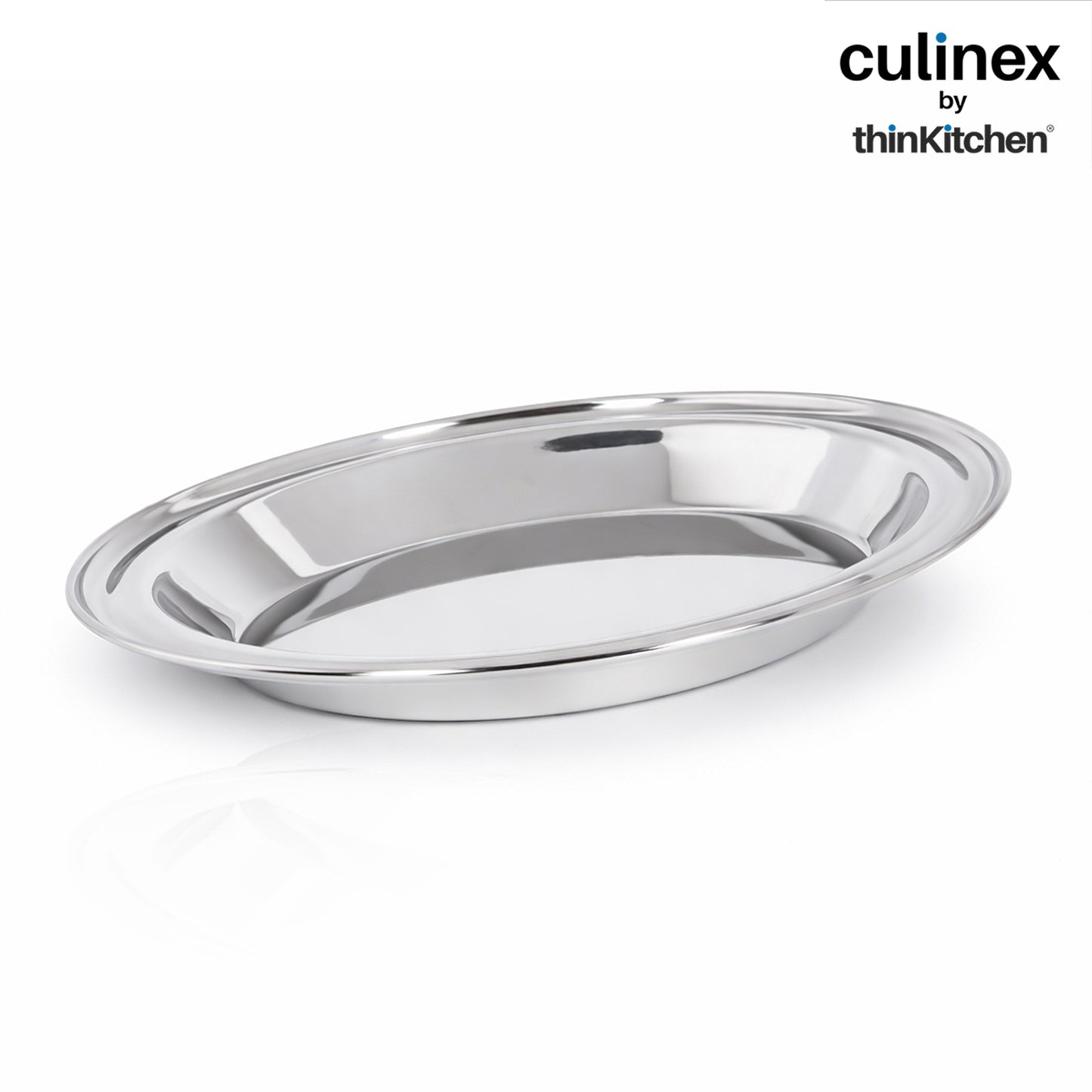 Culinex by thinKitchen 11" Stainless Steel Round Conical Pie Pan| Silver, Rust Resistant | Ideal for Ideal for Baking, Cakes, Pies, Tarts, Quiches, Baking Essentials |By thinKitchen