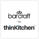 BarCraft Tropical Chic Rainbow Studded Boston Cocktail Shaker, 300ml