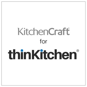 KitchenCraft Designed for Life Glazed Stoneware Bowl Set, Set of 4