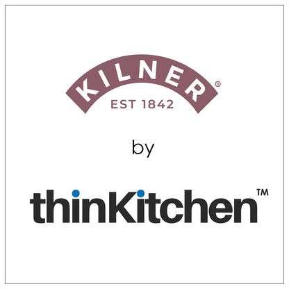 Kilner 250ml Airtight, Leakproof Premium Glass Jar with Stainless Steel Shaker Lid for Spices, Herbs & Sprinkles