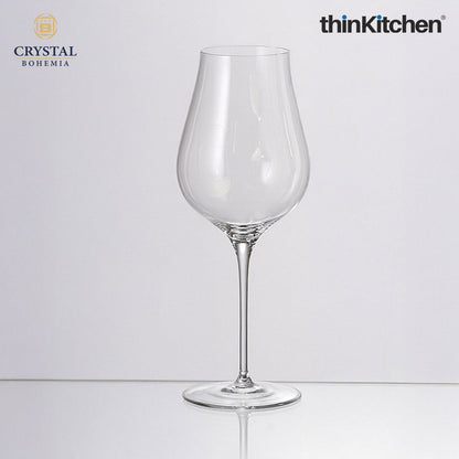 Crystal Bohemia Premium Red Wine Glass – LIMOSA – 650 ml, Set of 6 | International Crystalware | Luxury Stemware | Made in Czech Republic
