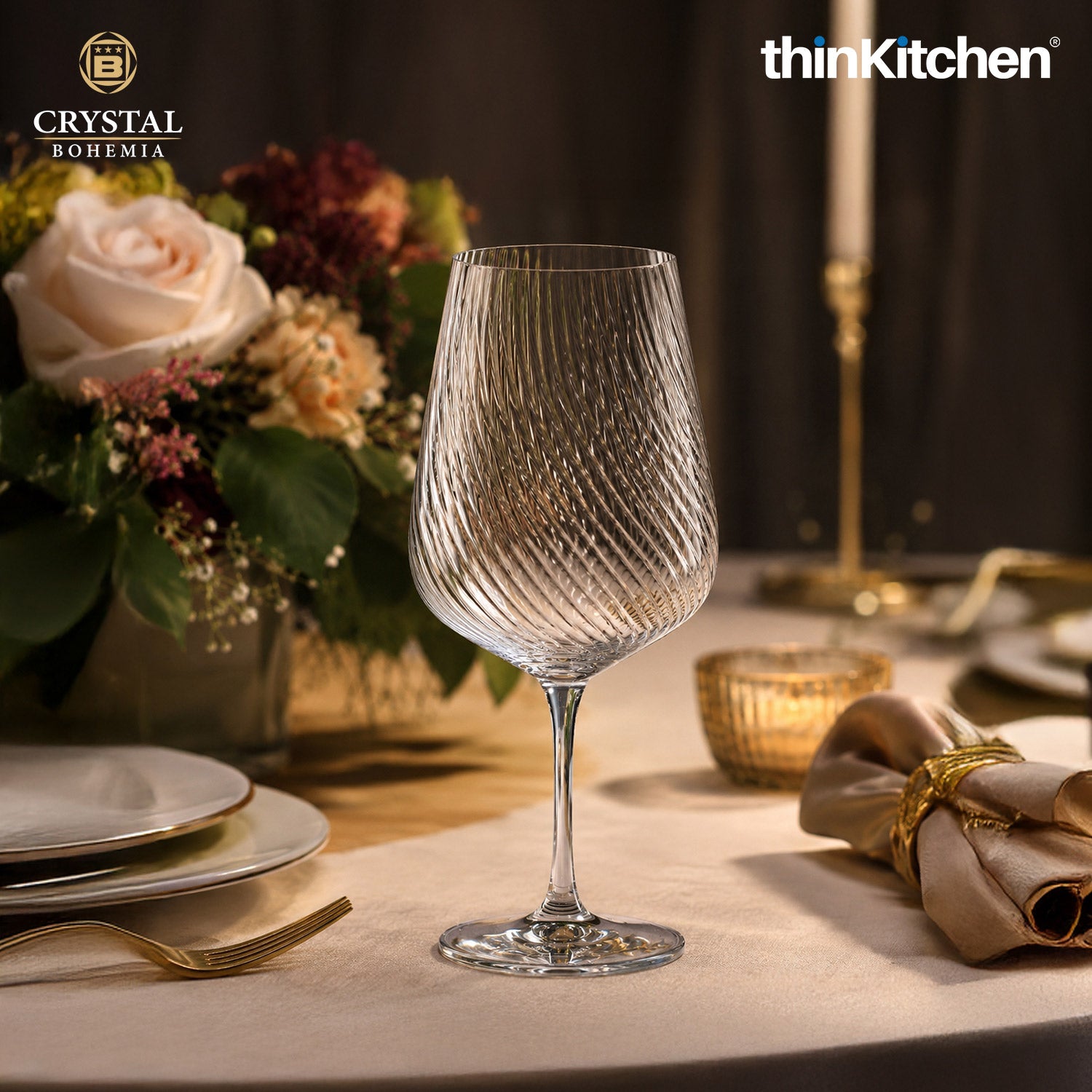 Premium 360ml White Wine Glasses Set of 6, TYTO, International Czech Luxury Crystalware for Wine, Drinks, Cocoktails, Mocktails - 2