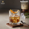 Premium 320 ml Crystal  Double Old Fashioned Whisky Glasses Set Of 6 - TINY