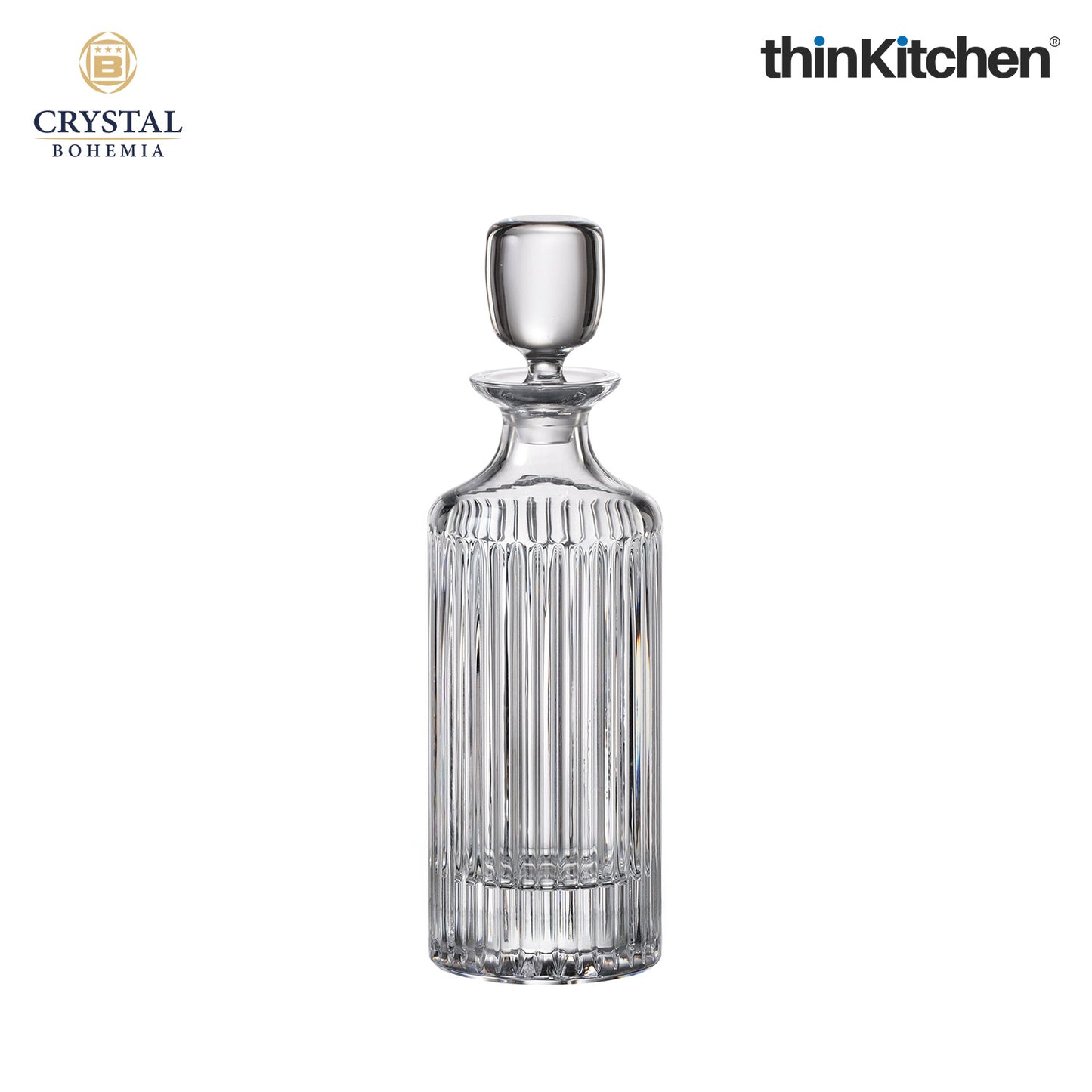 Premium Skyline Premium 750ml Whisky Decanterwith Airtight Stopper for Scotch Bourbon Whiskey