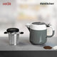 La Cafetiere Modern Tea Gift Set - Ceramic Teapot and Tea infuser