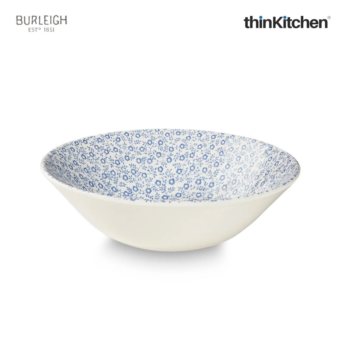 Copy Of Burleigh Blue Calico Plate 19cm