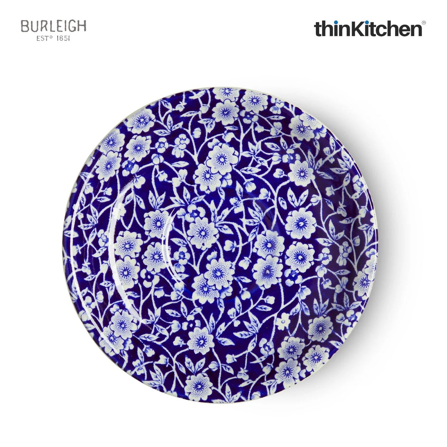 Copy Of Burleigh Blue Calico Plate 19cm