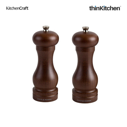Cole And Forest Capstan Salt Pepper Mill Set