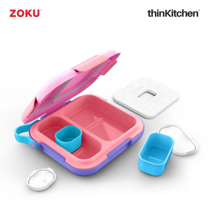 Zoku Lunch Box And Pocket Cutlery Duo