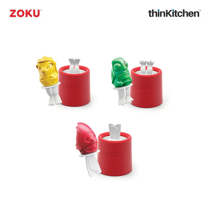 Zoku Animal Popsicle Mold Trio