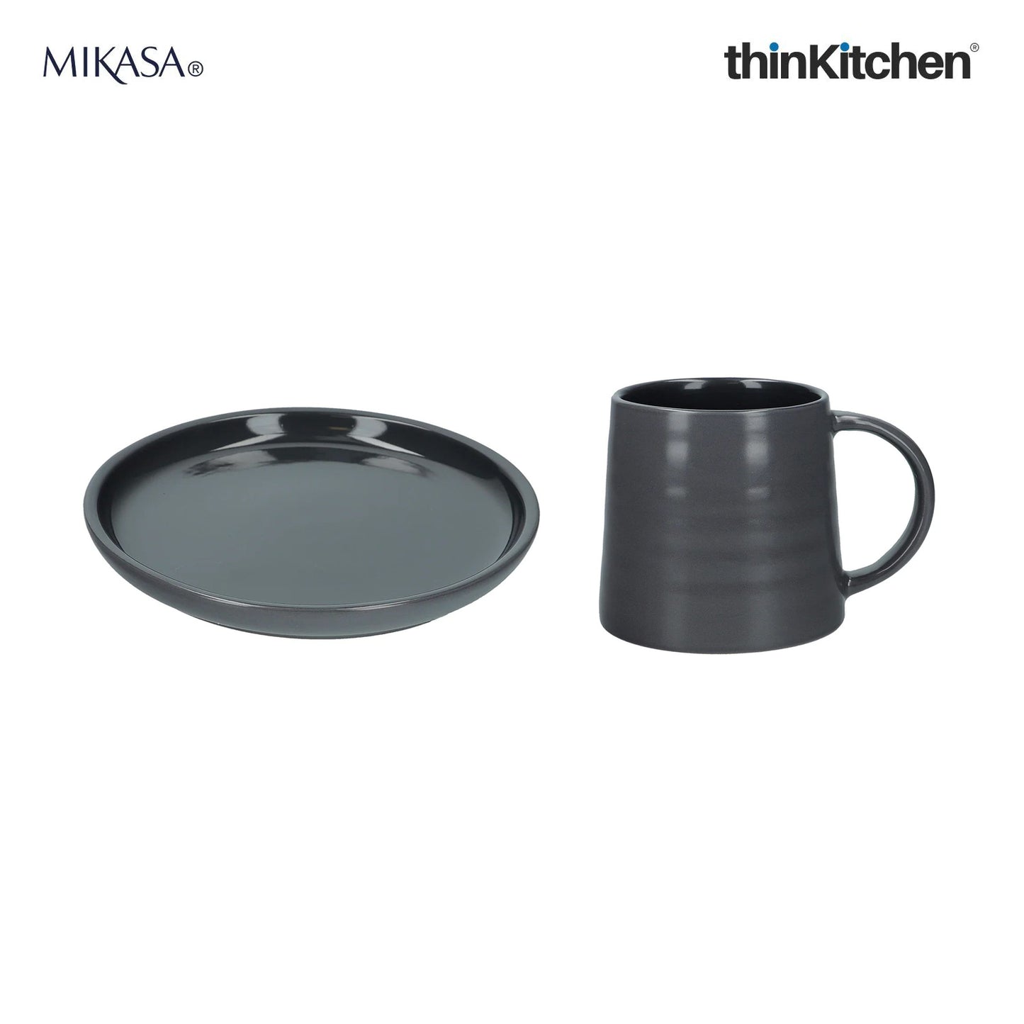 Mikasa Ceramic Side Plate And Serenity Coffee Mug Set