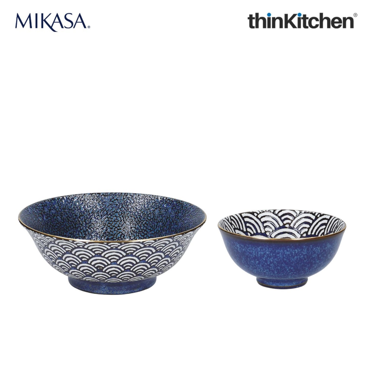 Mikasa Porcelain Perfection Satori Serving Bowl Set
