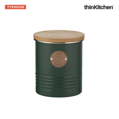 Typhoon Classic Beverage Essential Trio Living Green Tea Sugar Coffee Container Set