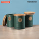 Typhoon Classic Beverage Essential Trio (Living Green) -Tea Sugar Coffee Container Set