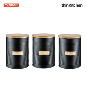 Typhoon Classic Beverage Essential Trio (Otto) - Tea Sugar Coffee Container Set