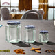 Kilner Hexagonal Twist Jars - Set of 3 (48ml, 110ml, 280ml)