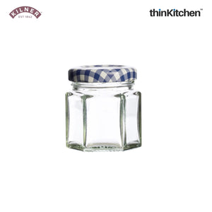Kilner Mini Hexagonal Twist Jars - Set of 5 (48ml)