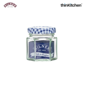 Kilner Mini Hexagonal Twist Jars - Set of 5 (48ml)