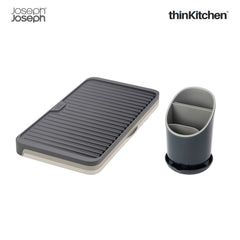 Space-Saving Draining & Cutlery Set