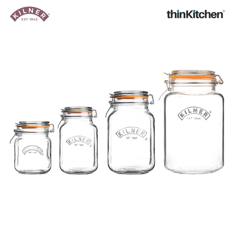 Kilner® Premium Clip Top Jar Collection