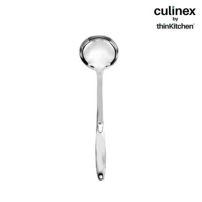 Culinex by thinKitchen | Harmony 18/8 Stainless Steel Hollow Handle Slotted Turner,  Hollow Handle Pasta Server, Hollow Handle Ladle, Hollow Handle Potato Masher & Hollow Handle Skimmer