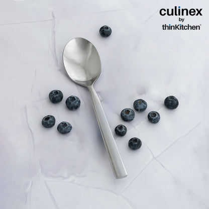 Culinex by thinKitchen|Essen Stainless Steel Dinner Fork & Dinner Spoon,  Set of 6
