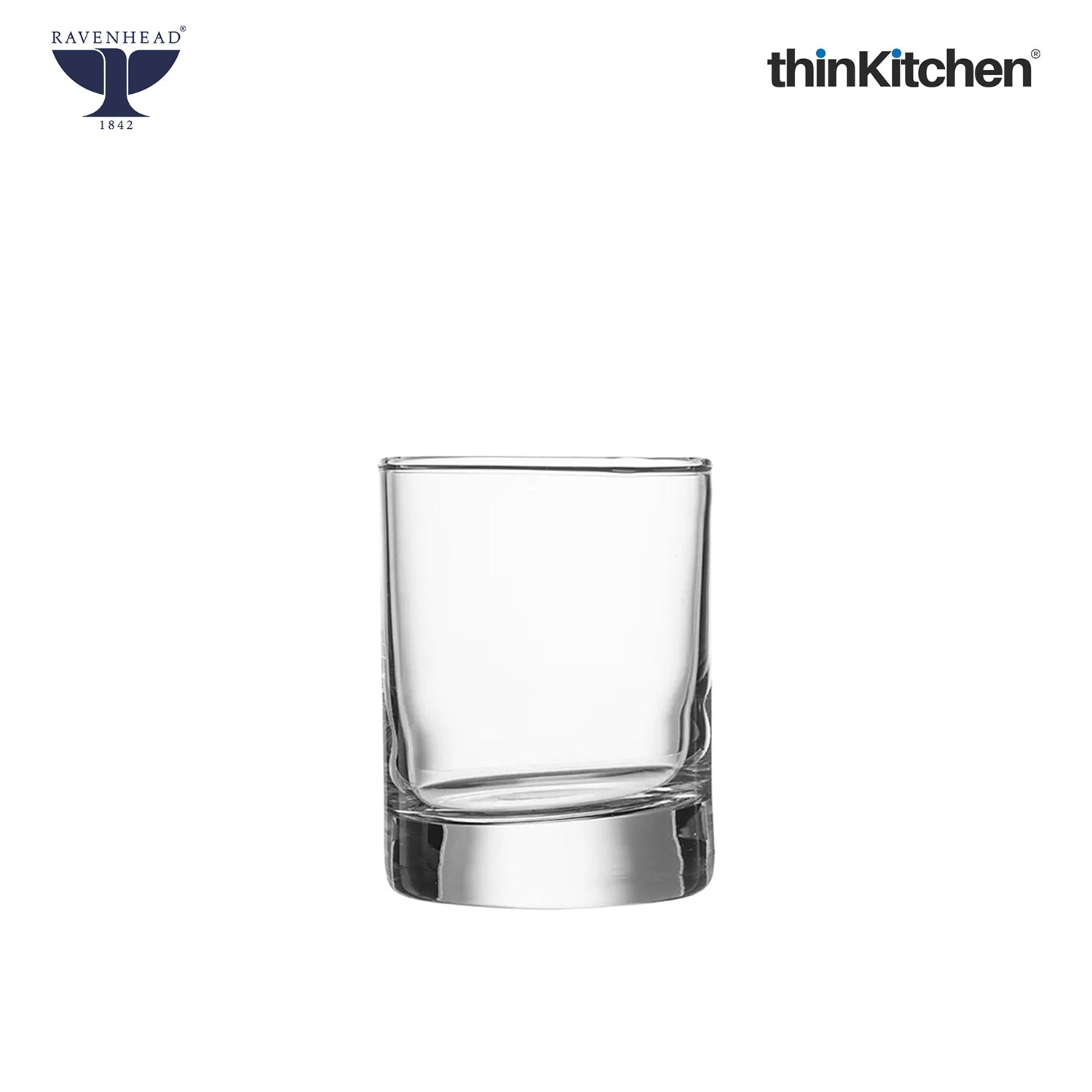Ravenhead Premium 4 x 65ml Each Shot Glass for Vodka, Tequila & Liquor | Classic Transparent Small Peg Glass for Bar, Home & Party Drinks | Crafted in UK - 4