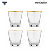 Ravenhead Premium International Whiskey Glasses, Set of 4, 340ml Each | ElegantShort Drinking Glass with for Whisky, Water, Drinks, Home Bar, Barware & Gifting for Home | Crafted in UK