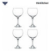Ravenhead Premium International Set of 4 Gin Balloon Glasses - 650ml | Elegant Transparent Glasses for Wine, Red Wine, Water or Cocktails | Wine Glass Set Ideal for Gifting & Home Bars Crafted in UK