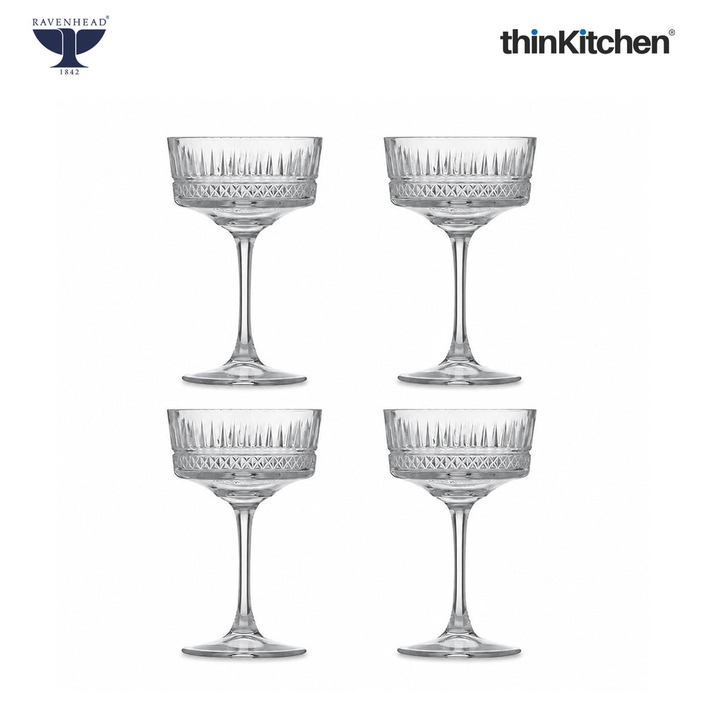 Ravenhead Winchester Set of 4 Cocktail Saucers 26Cl