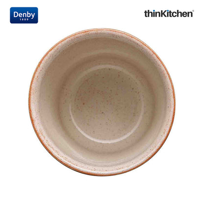 Denby Premium 2 x 250ml Pavilion Handless Mug Set, Handmade Stoneware Tea & Coffee Mug for Everyday Use, Oven Microwave Dishwasher Safe, Blue Made in UK