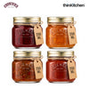 Kilner Premium Airtight Glass Preserving Jar with Screw Lids - 250ml | Eco Friendly Kitchen Container for Storing & Preserving | Leak-Proof, Dishwasher Safe, Set of 4