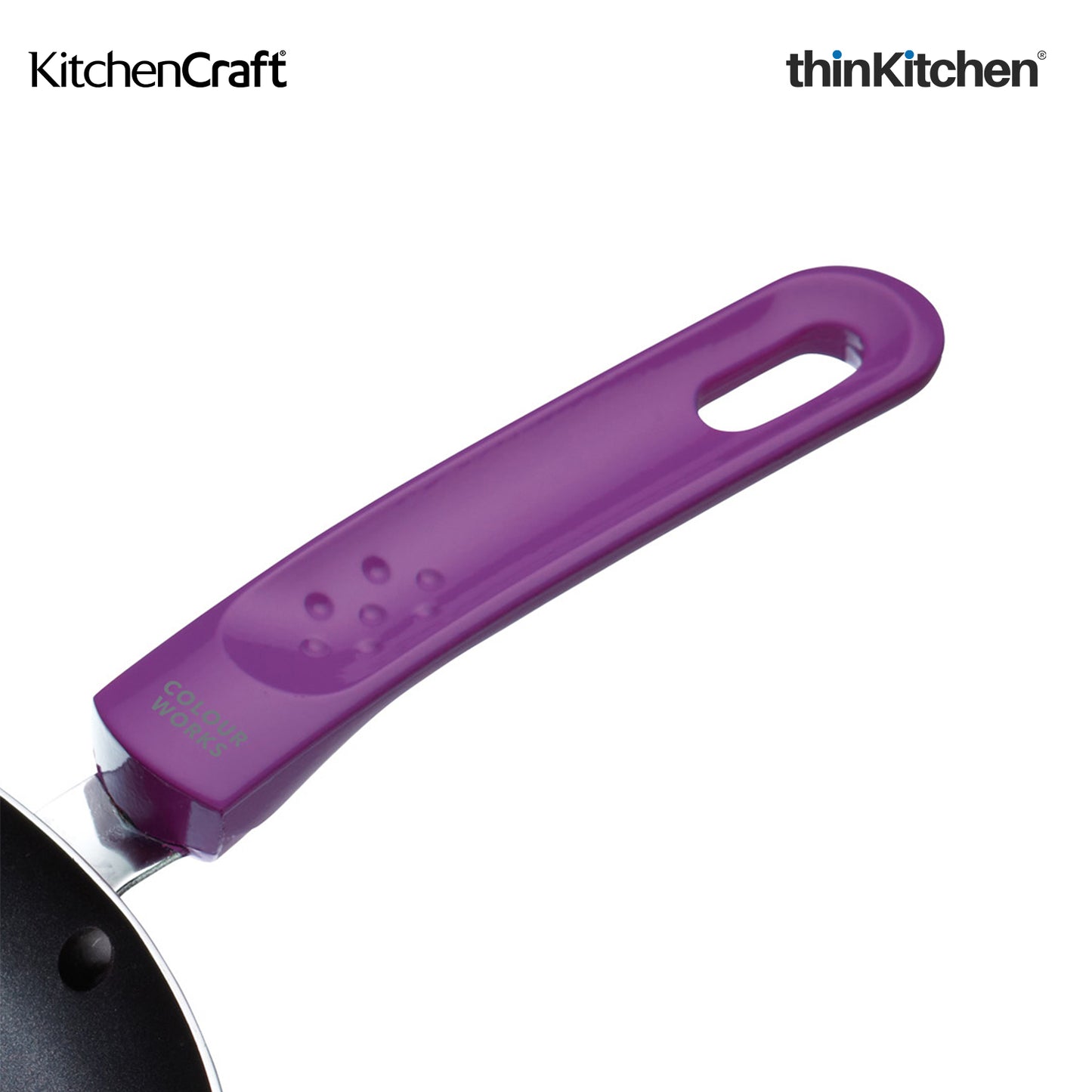 Colourworks Purple Crepe Pan