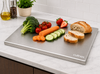 Premium Stainless Steel Counter Top Chopping Board 1.5 mm Thick – 12 x 16 Inches |  Heavy Duty Food-Grade Metal Kitchen Cutting Board