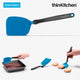 Dreamfarm Mini Chopula - Super Flexible Chopping Sit Up Spatula, Blue
