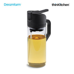 Dreamfarm Oileroo Lite 3-in-1 Oil Sprayer, Pourer & Dispenser, Black
