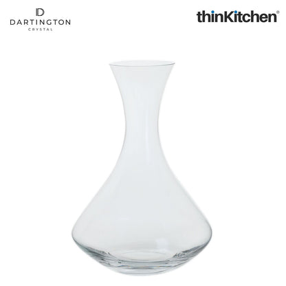 Premium Crystal Wine Decanter  - 1.5 Litres |Cheers Lead Free Carafe for Red Wine, Wine Aerator| Handcrafted in England