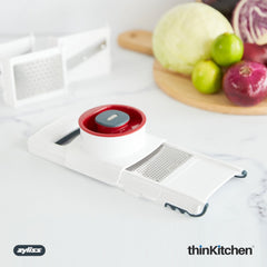 Zyliss 4-in-1 Vegetable Slicer and Grater | Compact Multi-Function Grater & Slicer