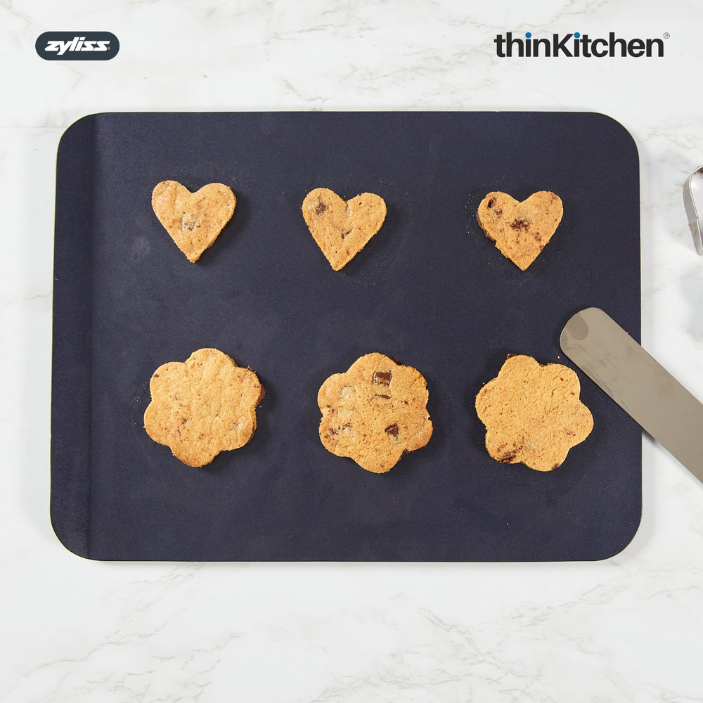 Zyliss Non-Stick Carbon Steel Baking Sheet | Premium Baking Tray For Baking & Roasting