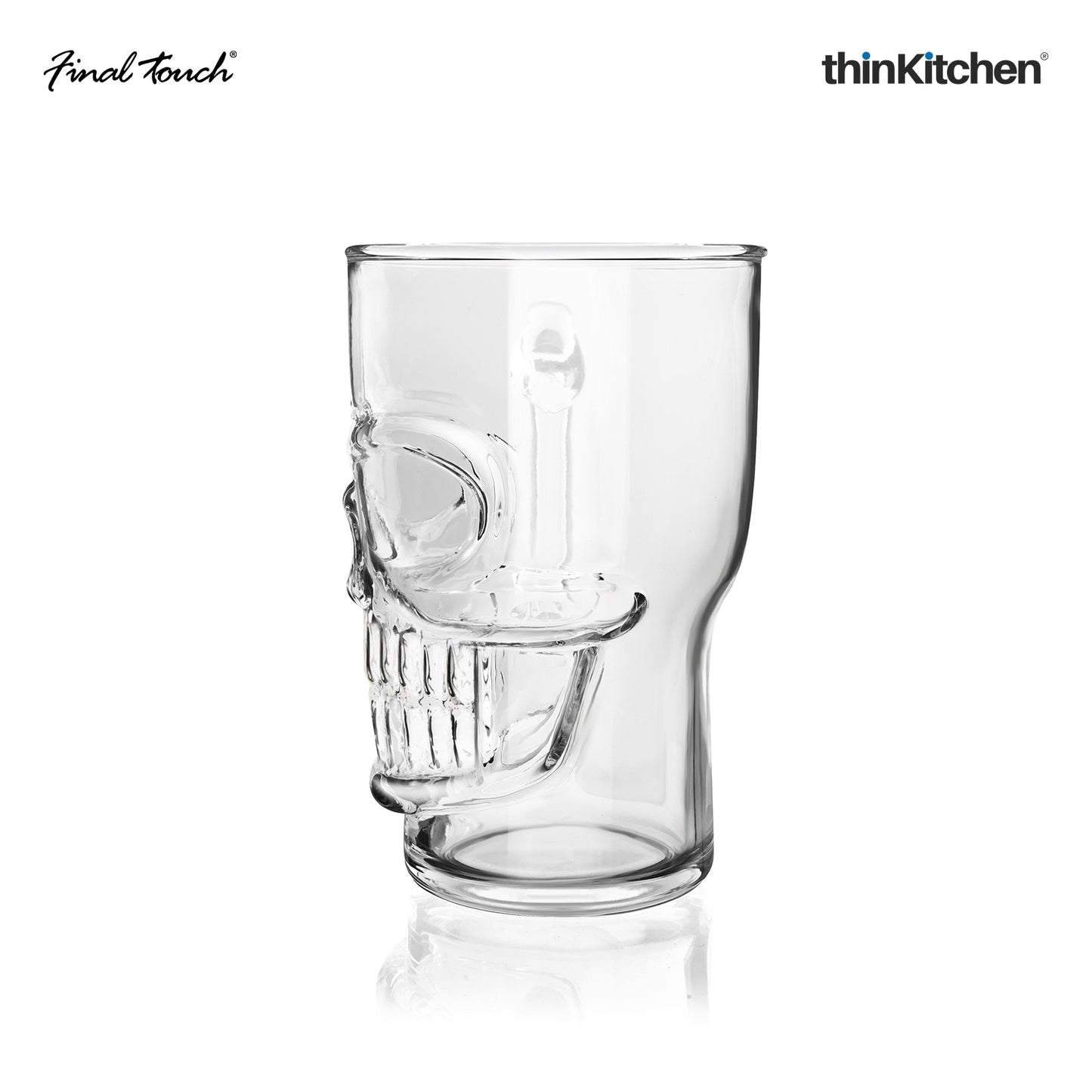 Final Touch Brainfreeze Skull Beer Mug