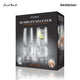 Final Touch Bubbles Seltzer / Bubbly Beverage Glasses - Set of 2
