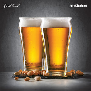 Final Touch Brewhouse Beer Glass - Set of 4