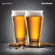 Final Touch Brewhouse Beer Glass - Set of 4