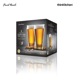 Final Touch Brewhouse Beer Glass - Set of 4