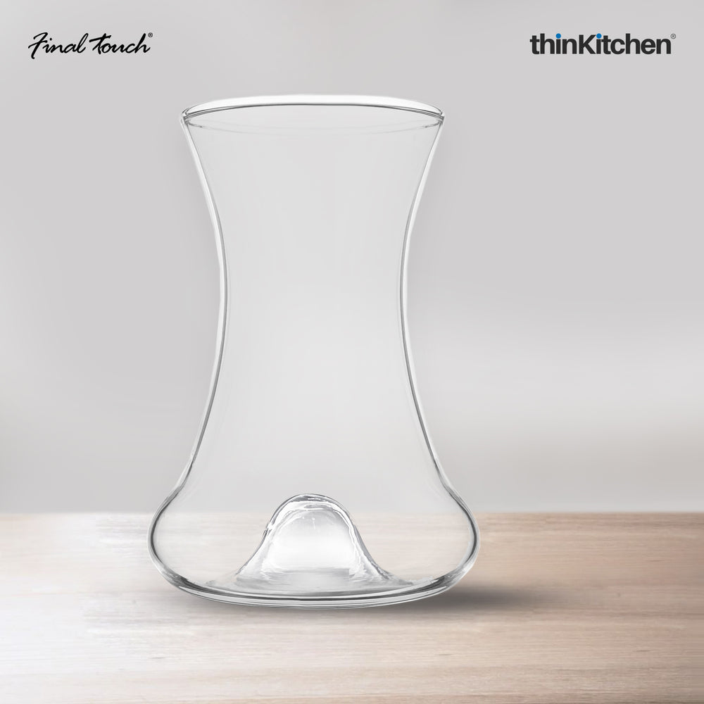 Final Touch 350ml Premium Rum Tasting Glass for Rum, Whisky & Spirits