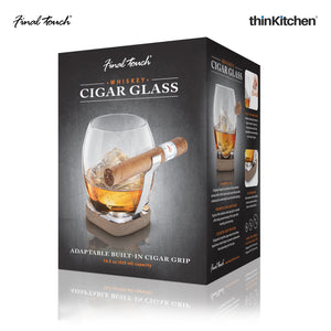 Final Touch Whiskey Cigar Glass